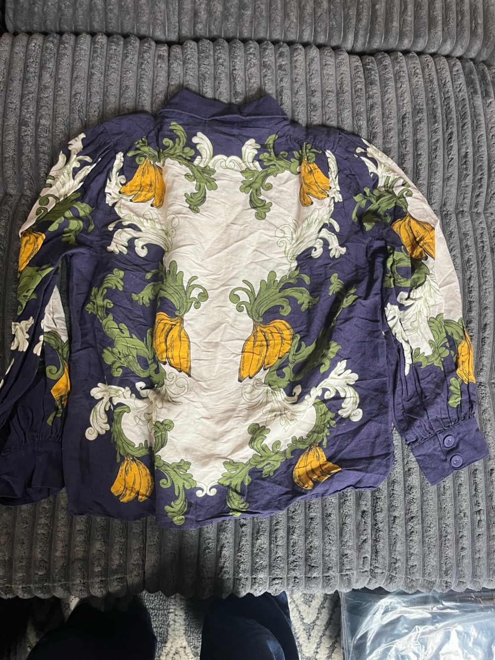 Farm Rio Button-Down Linen blouse - Picture 7 of 9